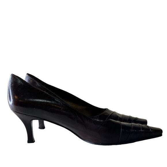 Stuart Weitzman Women's Leather Shoes Size 10B Ki - Picture 1 of 10